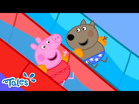 Capa de Contos da Peppa Pig | Toboágua | Peppa Pig Episódios
