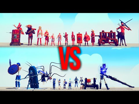 ANCIENT TEAM vs SPOOKY TEAM Part 2 #113 | TABS - Totally Accurate Battle Simulator