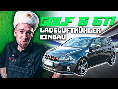 Golf 6 GTI Ladeluftkühler Einbau Teil 1