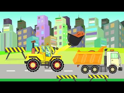 Tractor and other stories about children's agricultural vehicles   Video for Kids