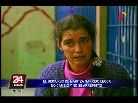 Maritza Garrido Lecca: a 25 años de su captura no da señales de arrepentimiento