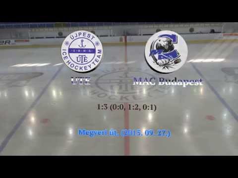 UTE - MAC Budapest 1:3  (0:0, 1:2, 0:1) összefoglaló