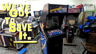 This Asteroids Arcade Cabinet Died Years Ago...