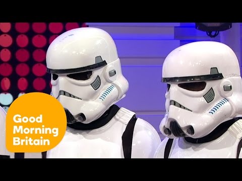 Piers Morgan Insults Star Wars Dance Group Boogie Storm! | Good Morning Britain