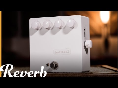 Jext Telez White Pedal Overdrive Fuzz | Reverb Demo