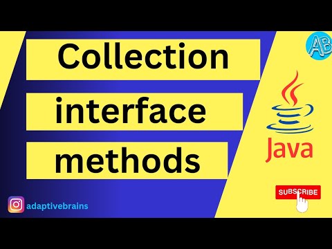 Java Collection Interface Methods Explained With Program