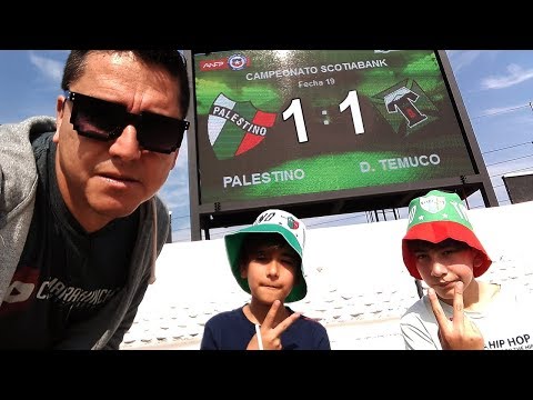 PALESTINO 1 VS TEMUCO 1 VLOG  - AMBIENTE FAMILIAR EN LA CISTERNA