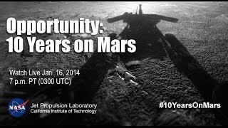 Opportunity 10 Years on Mars Video