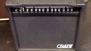 Video thumbnail for A Look at the Crate GT80 Solid State Tube Hybrid Amplifier by JandW Music