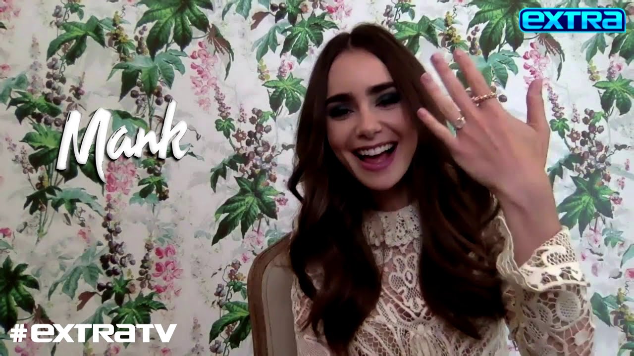 Lily Collins Gushes Over ENGAGEMENT to Charlie McDowell! thumnail