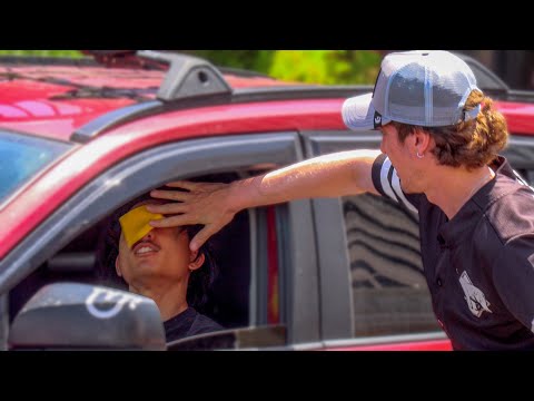 Slapping People With Cheese Prank!