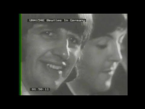 (June 26, 1966) Hamburg, Germany Uknown Newsreel Die Beatles in Germany