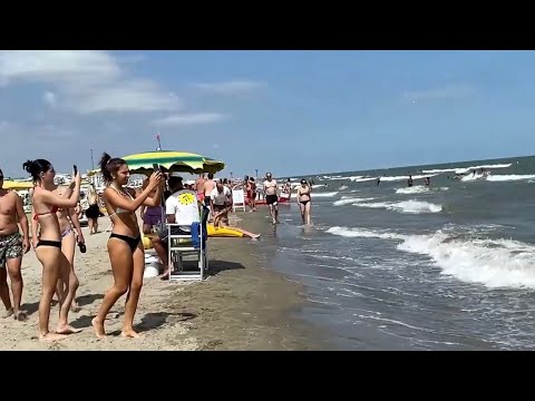 Riccione beach