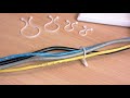 Cable Tidy Twists kabelhouder 20 stuks | video 1
