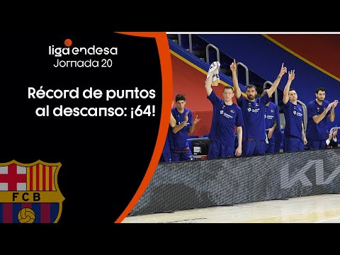 Una primera mitad blaugrana de récord