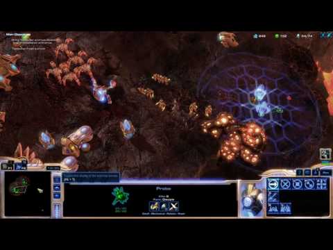 StarCraft Mass Recall Protoss Mission 5 Choosing Sides