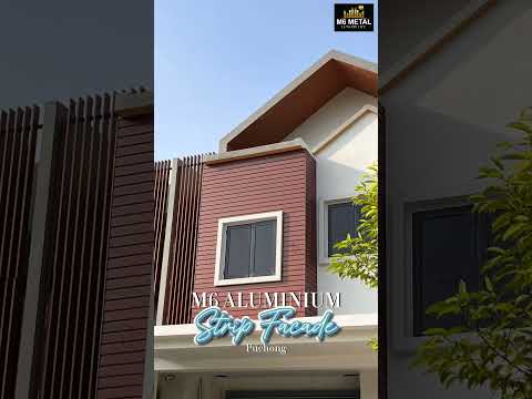 M6 ALUMINIUM STRIP FACADE @ PUCHONG