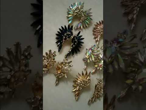 Most Pretty Crystal Earrings Below Rs.300 😍😍😍 Grab yours now... limited stock available 🥳