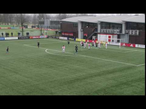 Goal Koen Oostenbrink   AJAX o17   PSV o17
