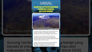 Gunung Tambora Meletus 1815, Letusan Dahsyat yang Sebabkan Tahun tanpa Musim Panas di Dunia