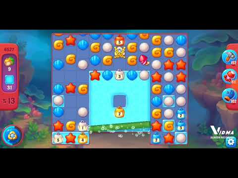 Fishdom. 6527 hard level no boosters and diamonds