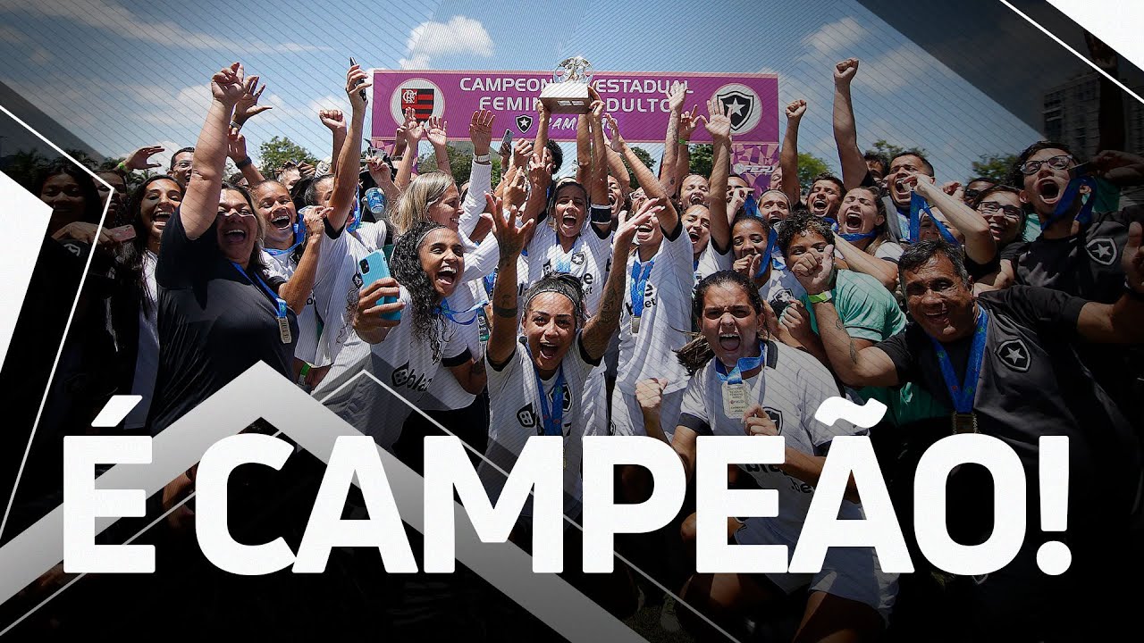 VÍDEO: Botafogo divulga bastidores do título do Carioca Feminino conquistado sobre o Flamengo