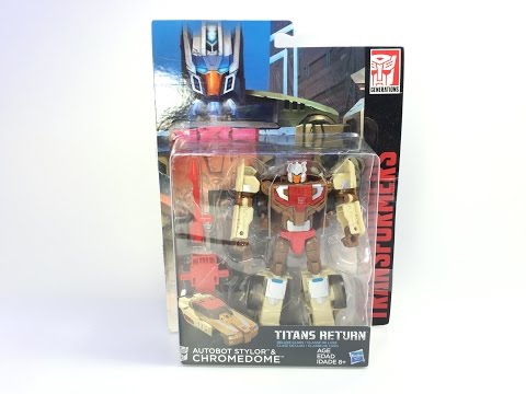 Transformers: Titans Return - Deluxe CHROMEDOME w/ Stylor