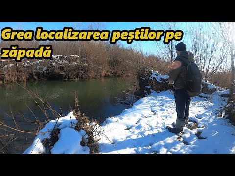 Am Pescuit după CLEAN și BIBAN, LOCALIZAREA PEȘTILOR IARNA !!!