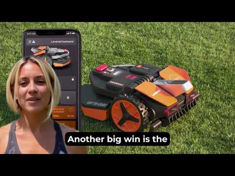 WORX Landroid Vision WR220 Robotic Lawn Mower Review from Rick's Review Hub
