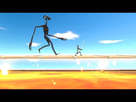 Run Away from Siren Head - Animal Revolt Battle Simulator