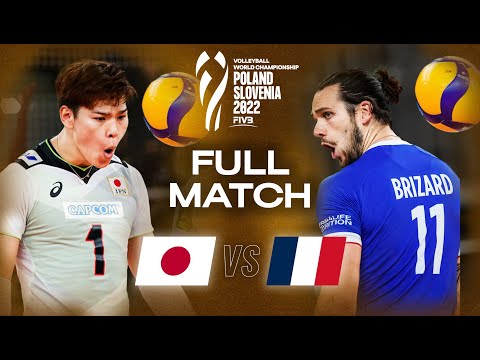 Japan 🇯🇵 vs. France 🇫🇷 - Men's World Championships 2022 | Full Match - Volleyball