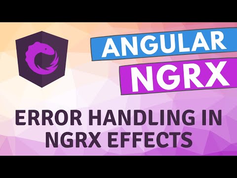 29. Implement Error handling in ngrx effects and show error message when API fails - Angular NGRX