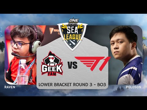 Geek Fam vs T1 Game 3 (BO3) | One Esports SEA League Playoffs