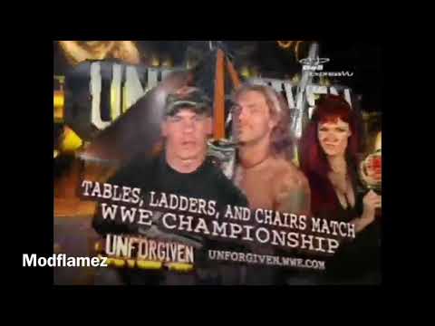 Wwe Unforgiven 2006 Edge vs John Cena highlights