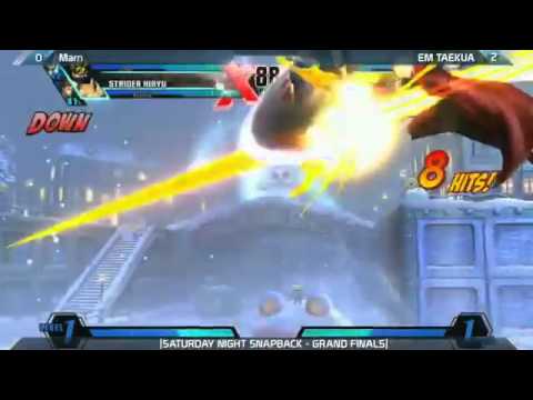 UMVC3 Marn vs EM Taekua Grand Final SN Snapback 6