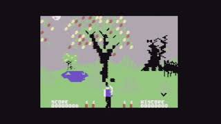 C64 getting killed on games compilation.