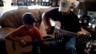 Johnny Rawls & 10 yr old grandson Cody