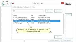 MailsDaddy PST Password Remover [Official] - Outlook Password Recovery