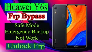 Huawei Y6s (Jat-L29) Frp Bypass Google account Bypass 100% Work