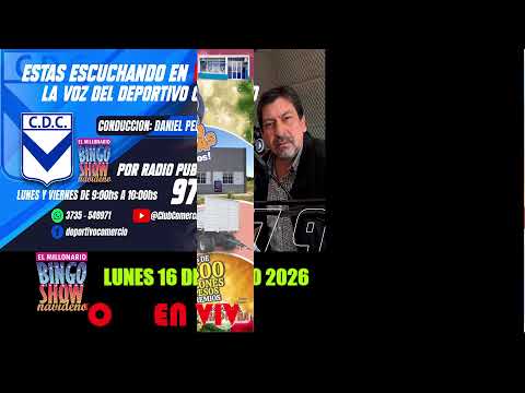 Club Comercio, Bingo Show Navideño, Santa Sylvina - Chaco