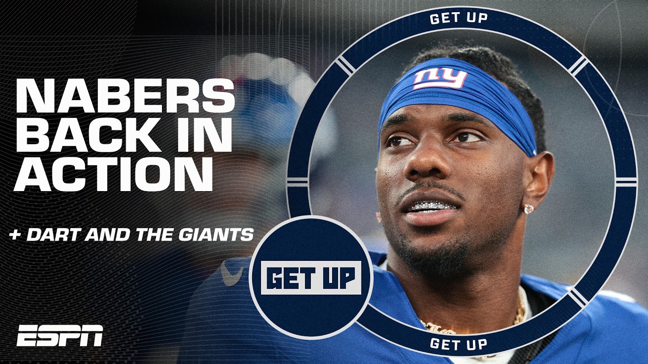 Does a healthy Malik Nabers mean a DANGEROUS Giants offense led by Jaxson Dart?! 😤 | Get Up