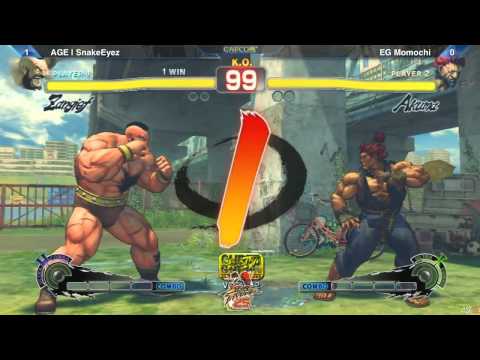 SF 25th Anniversary Tournament: Snake eyez (Zan) vs Momochi