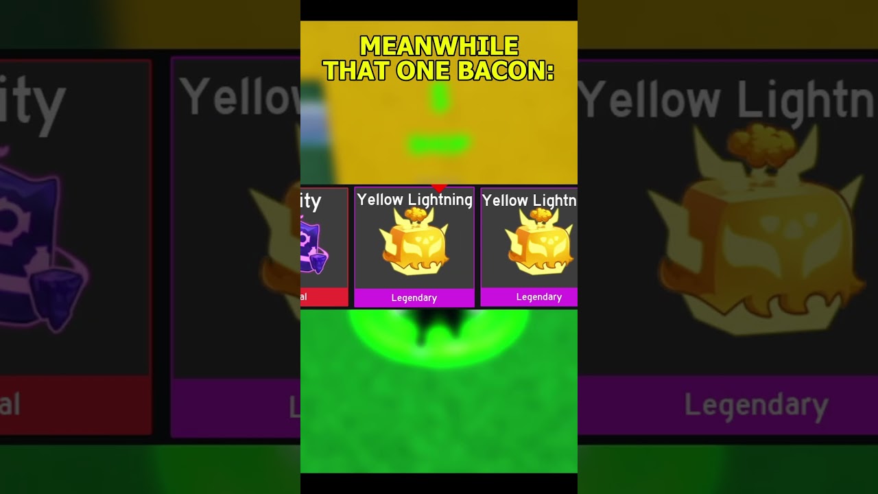 Bacon has 100x Luck activated on new gacha