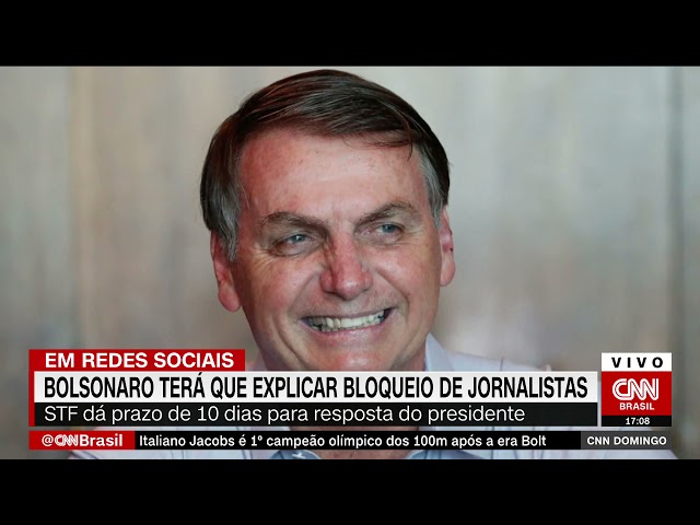 Bolsonaro terá que explicar bloqueio de jornalistas em rede social