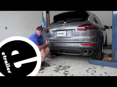 etrailer | Beginner’s Guide to Installing the Curt Trailer Hitch Receiver on a 2017 Porsche Cayenne
