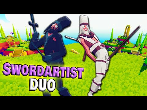 Swordartist Duo vs Every faction - TABS Unit Creator Update