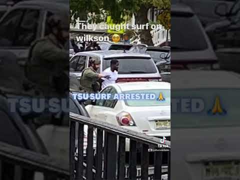 TSU SURF ARRESTED  🌊 😔 #battlerapper #rap #hiphop #ricocharges #urltv #shorts #battlerap #short