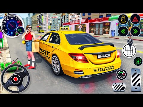 US Taxi Prado Car Cab Parking Simulator - Car Driving in Open World City 3D - Android GamePlay
