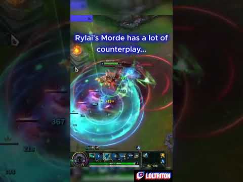 This Ekko tried to run from Rylai's Mordekaiser... #leagueoflegends #shorts