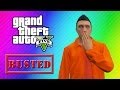 GTA 5 Online Funny Moments Prison Edition Giant Tunnel Prison Bath Escape